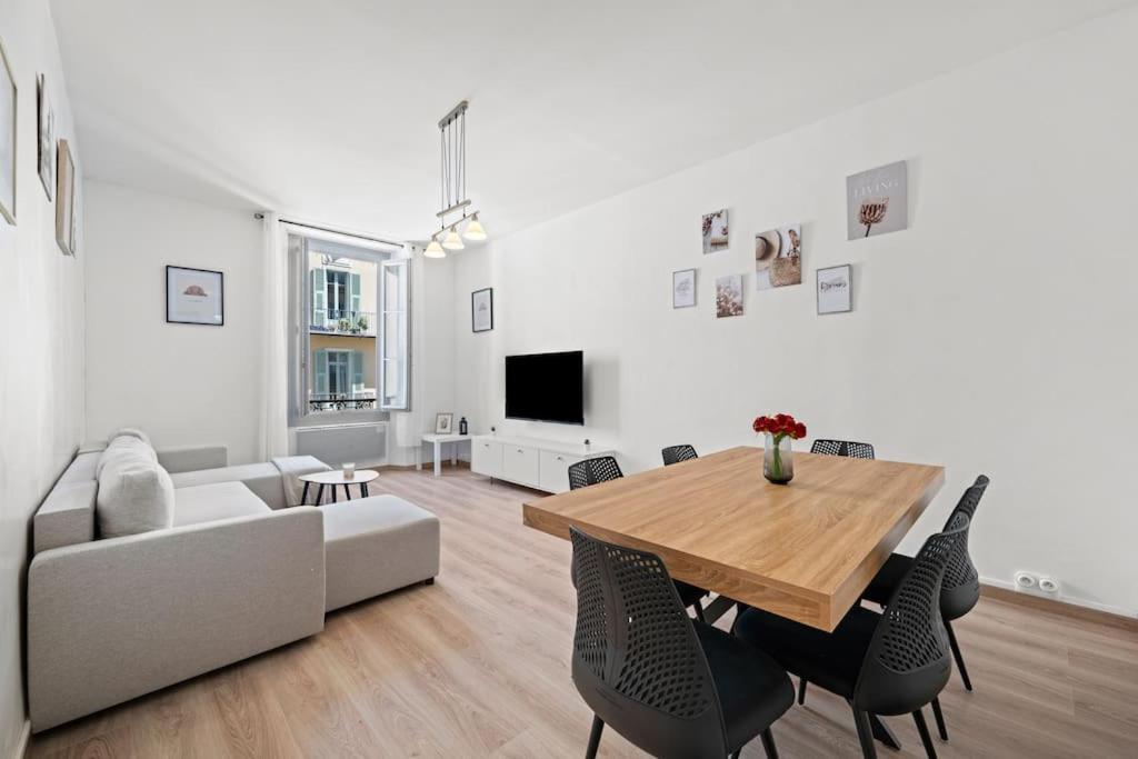 Appartement F3, 2 Chambres, 80M2 Nice Eksteriør billede